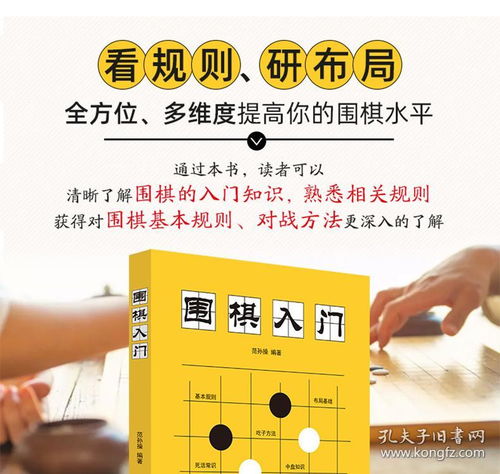围棋入门 围棋爱好者学习使用书 围棋入门一本通 围棋的基础知识 围棋技巧大全 娱乐休闲书籍 围棋初学者启蒙图书籍